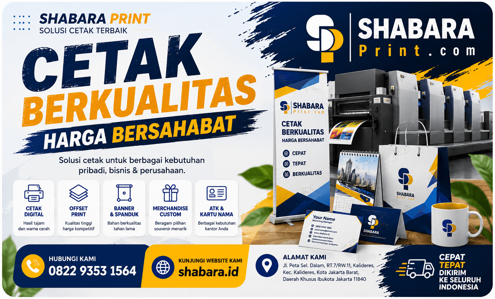 Jasa Percetakan Online Murah di Cempaka Putih Barat Kecamatan Cempaka Putih Jakarta Pusat