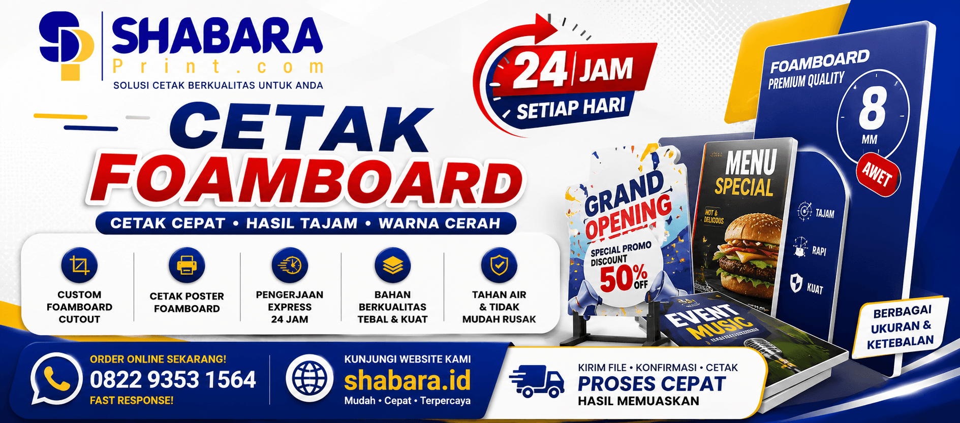 Foamboard Itu Apa? Fungsi, Kelebihan, dan Contoh Penggunaannya