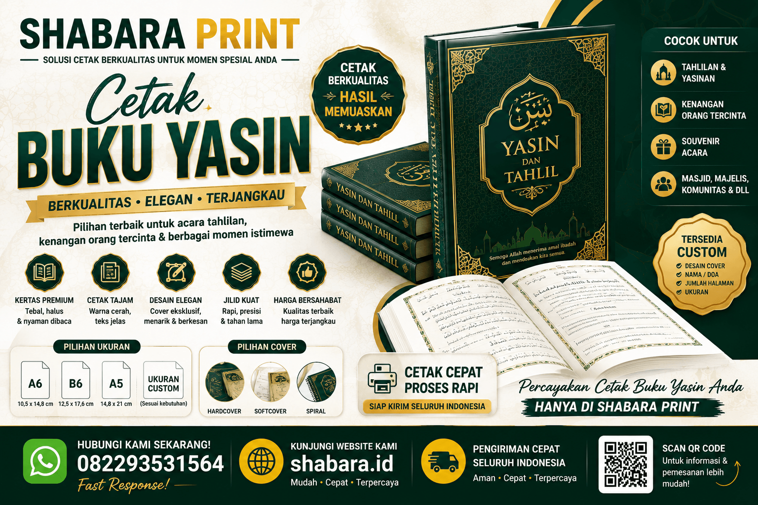Cetak Buku Yasin